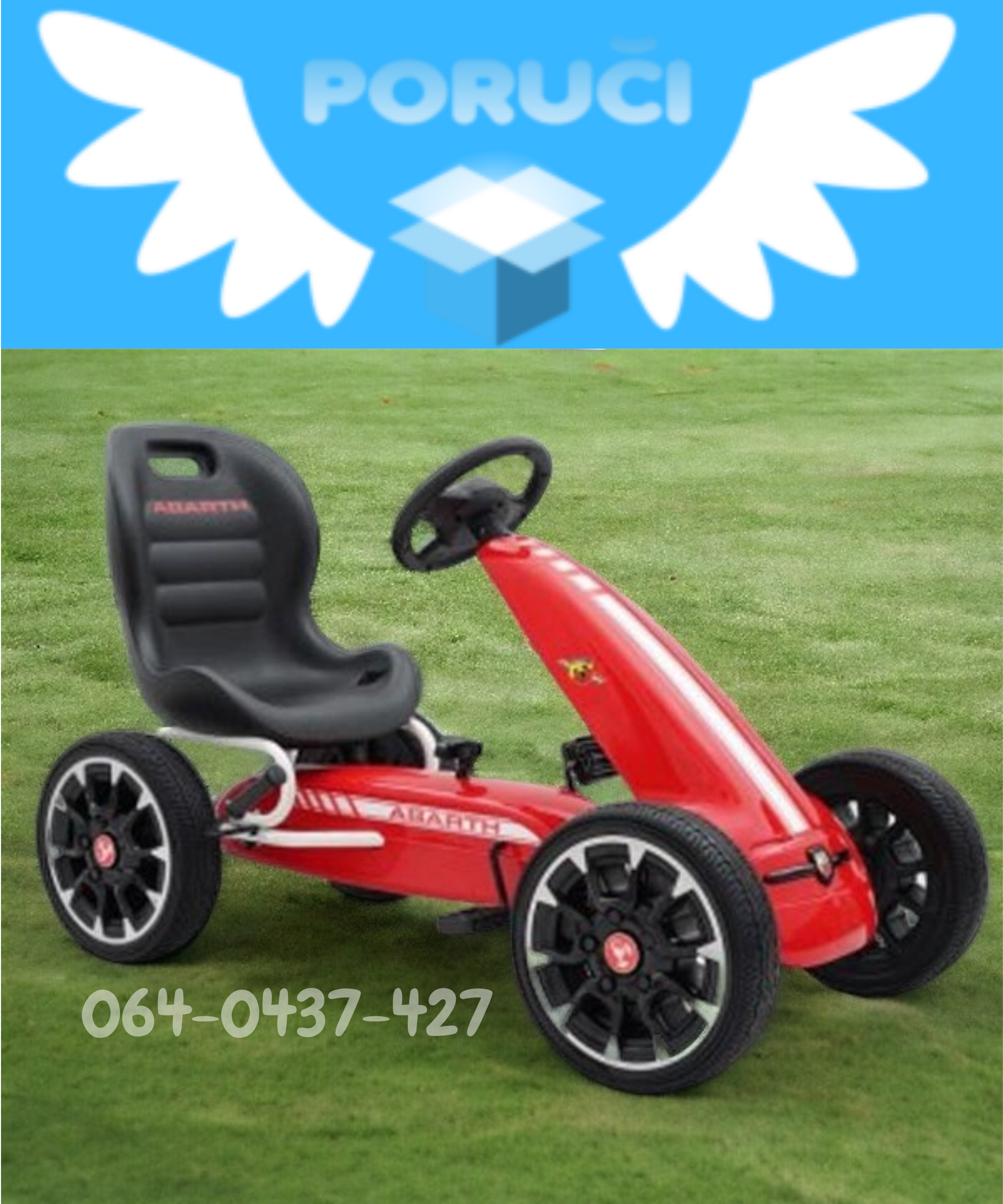 Karting na pedale SF-PB99388A 061995 – Poruci